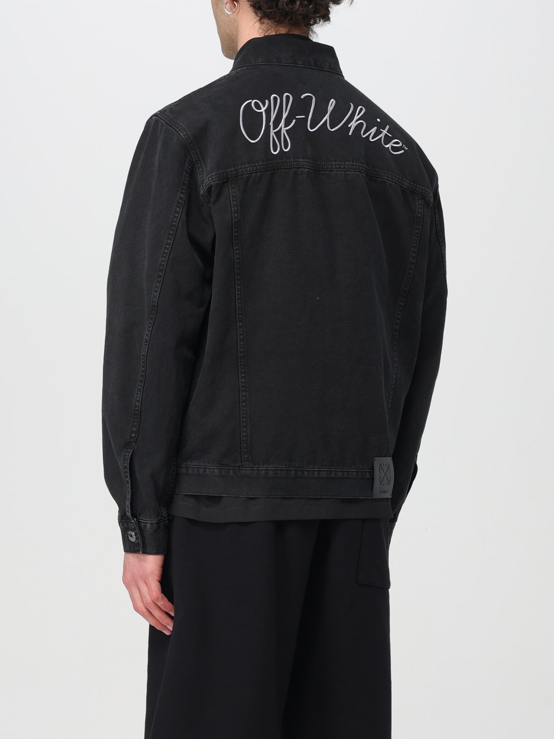 ジャケット Off White Jackets Off-White オフホワイト パッチディテール ボンバージャケット