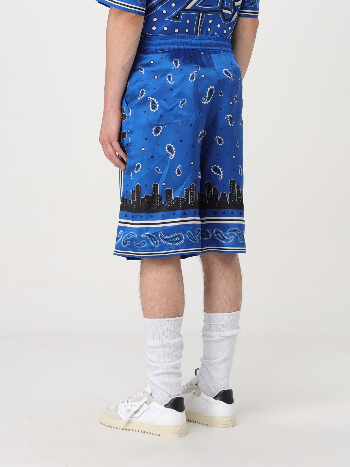 OFF-WHITE SHORT: Short men Off-white, Blue - Img 3