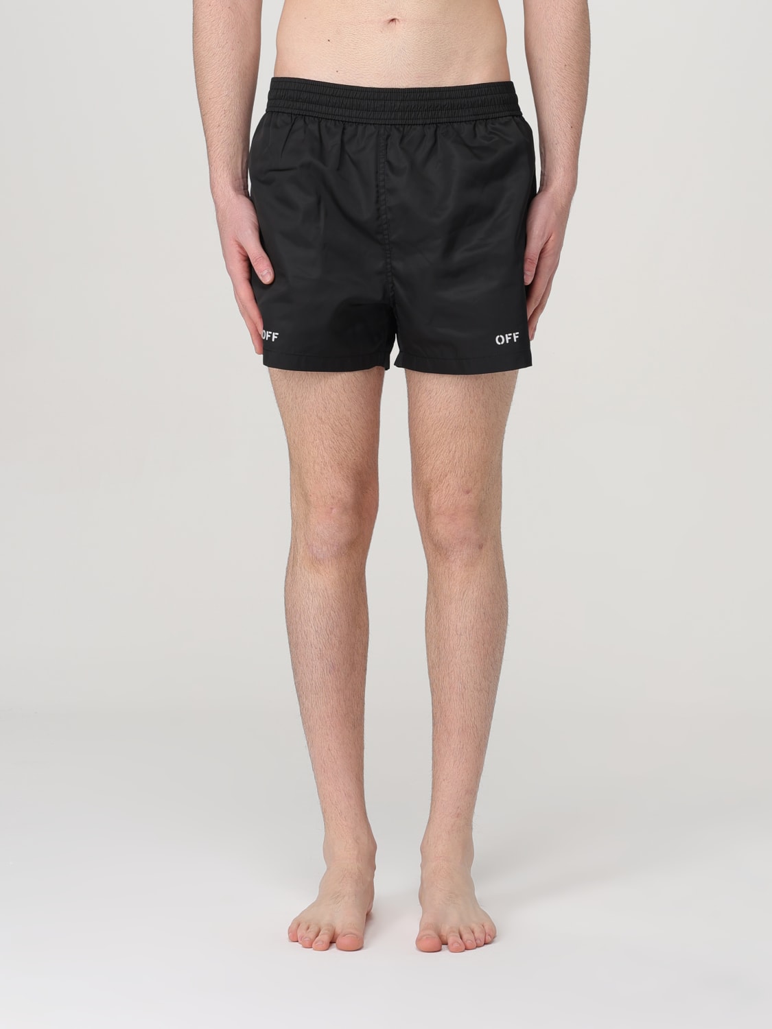 OFF-WHITE SWIMSUIT: Swimsuit men Off-white, Black - Img 1