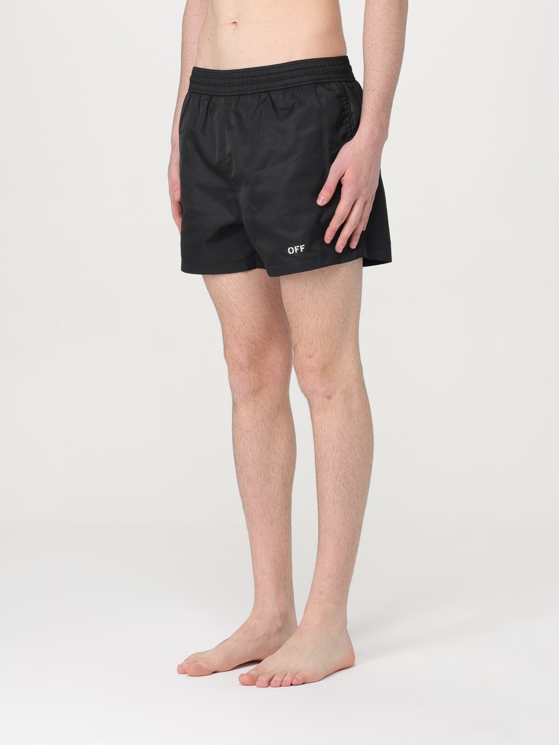 OFF-WHITE SWIMSUIT: Swimsuit men Off-white, Black - Img 3