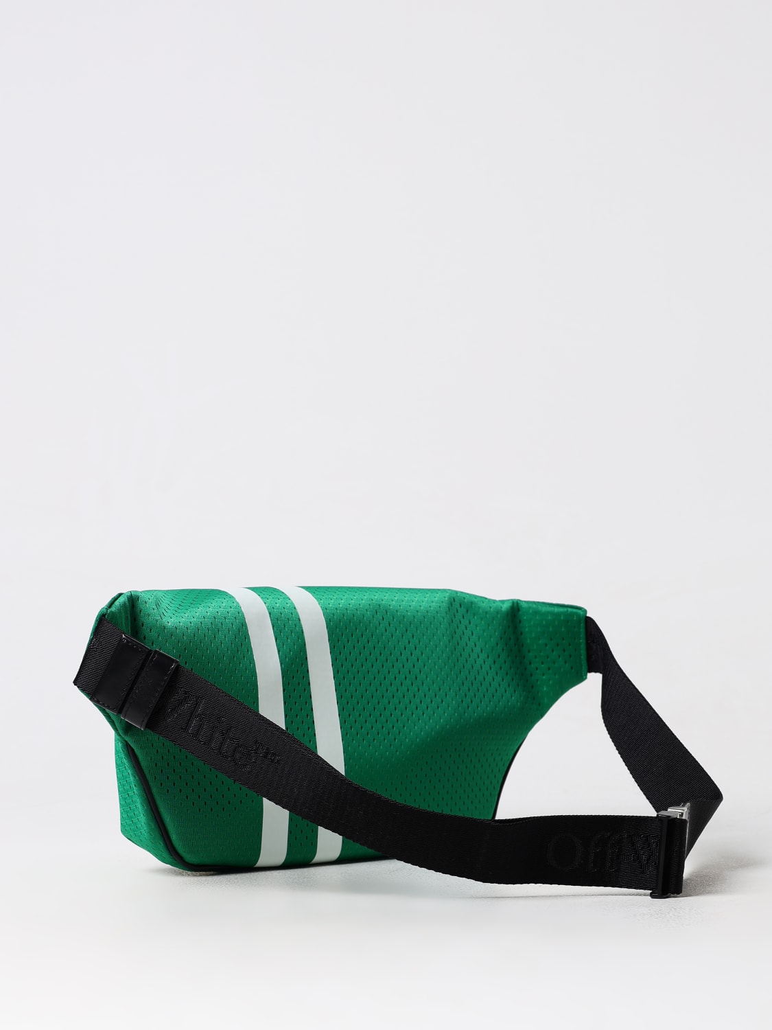 OFF-WHITE MARSUPIO: Borsa uomo Off-white, Verde - Img 3