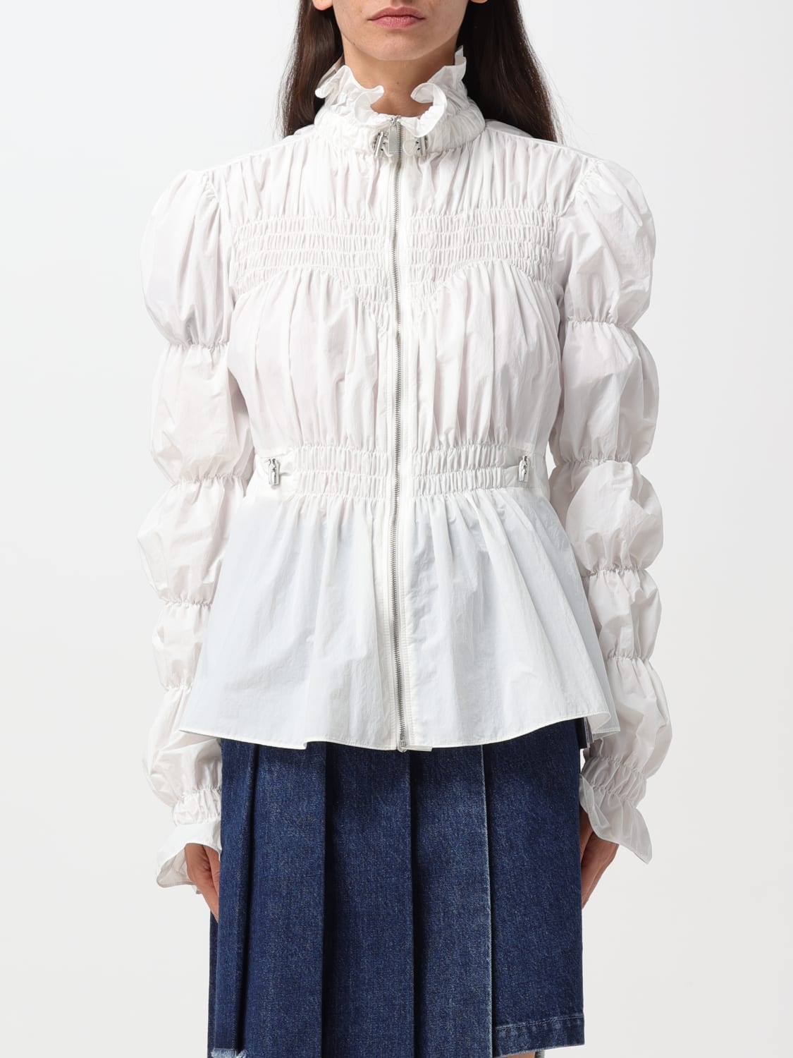 OFF-WHITE JACKET: Shirt woman Off-white, White - Img 1