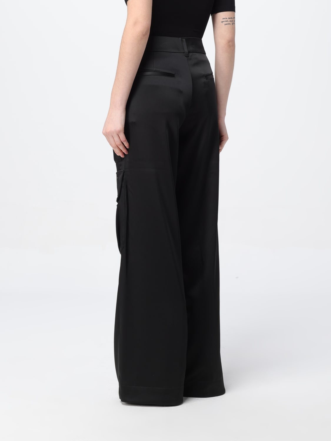 OFF-WHITE PANTS: Pants woman Off-white, Black - Img 3