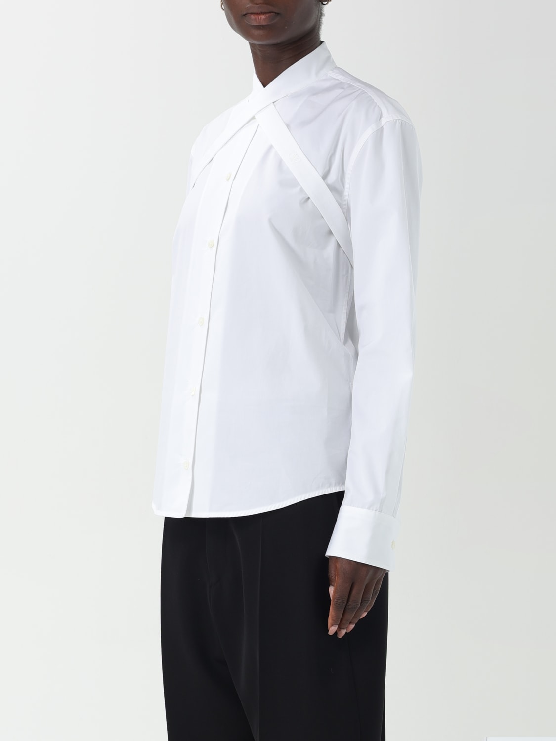 OFF-WHITE CAMISA: Camisa mujer Off-white, Blanco - Img 3