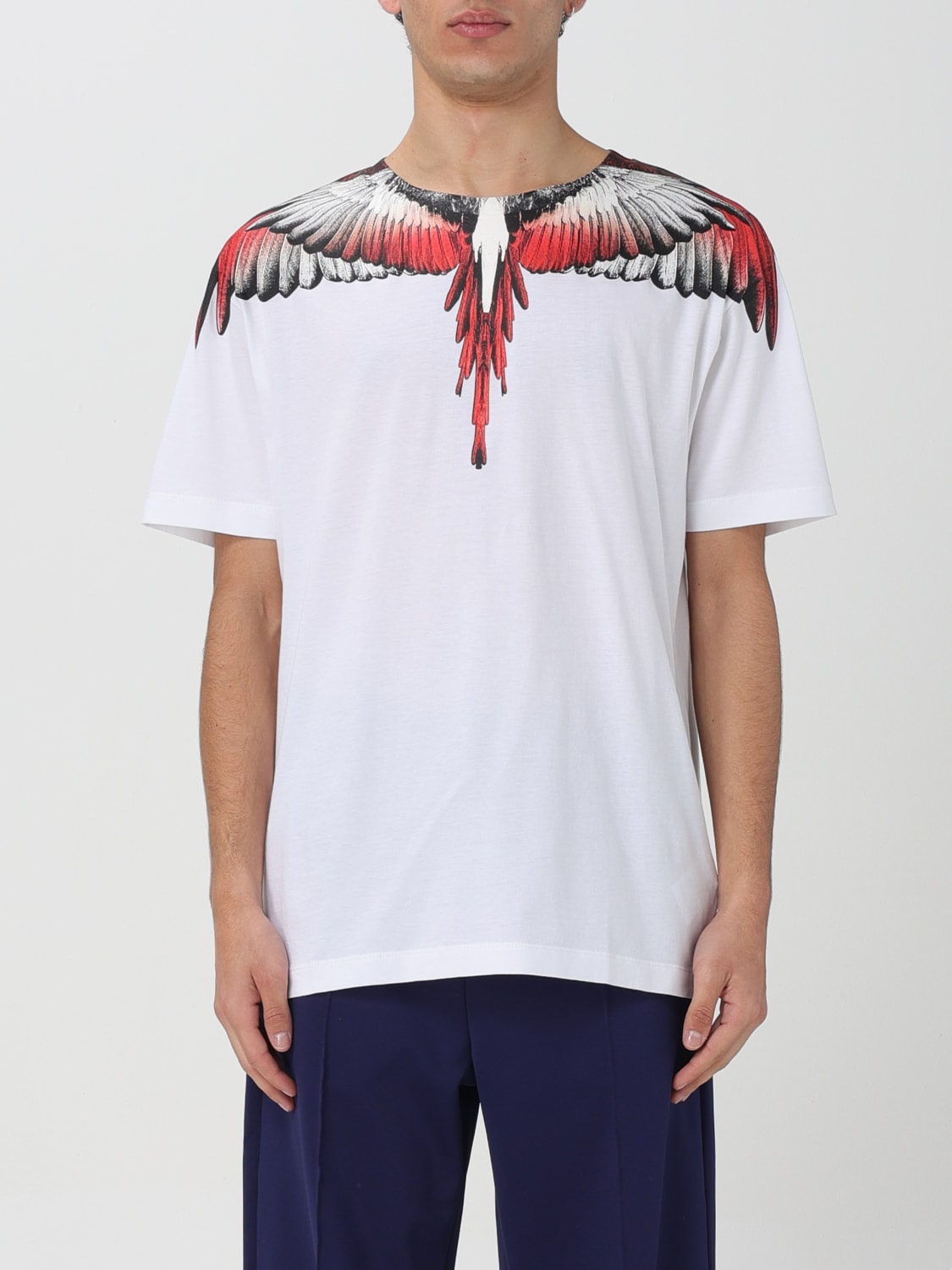 MARCELO BURLON 티셔츠: 티셔츠 남성 Marcelo Burlon County Of Milan, 화이트 - Img 1