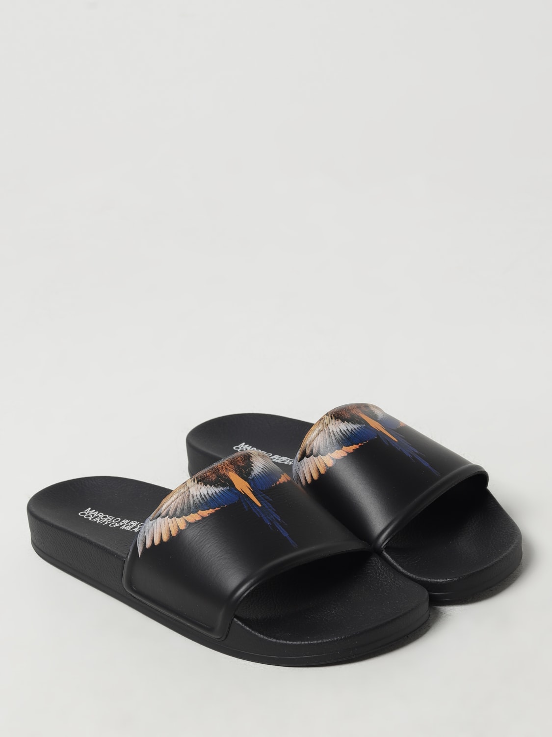 Marcelo Burlon Outlet: Shoes men County Of Milan - Black | Marcelo ...