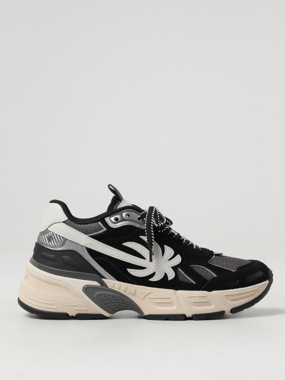 PALM ANGELS: Sneakers men - Black | Palm Angels sneakers PMIA098R24LEA001  online at GIGLIO.COM