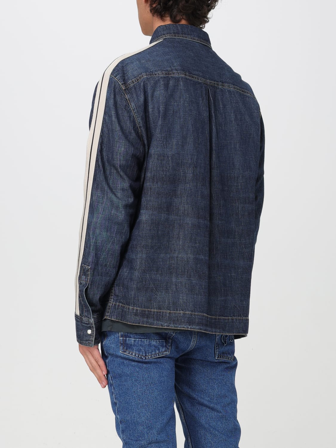 PALM ANGELS JACKET: Jacket men Palm Angels, Denim - Img 3