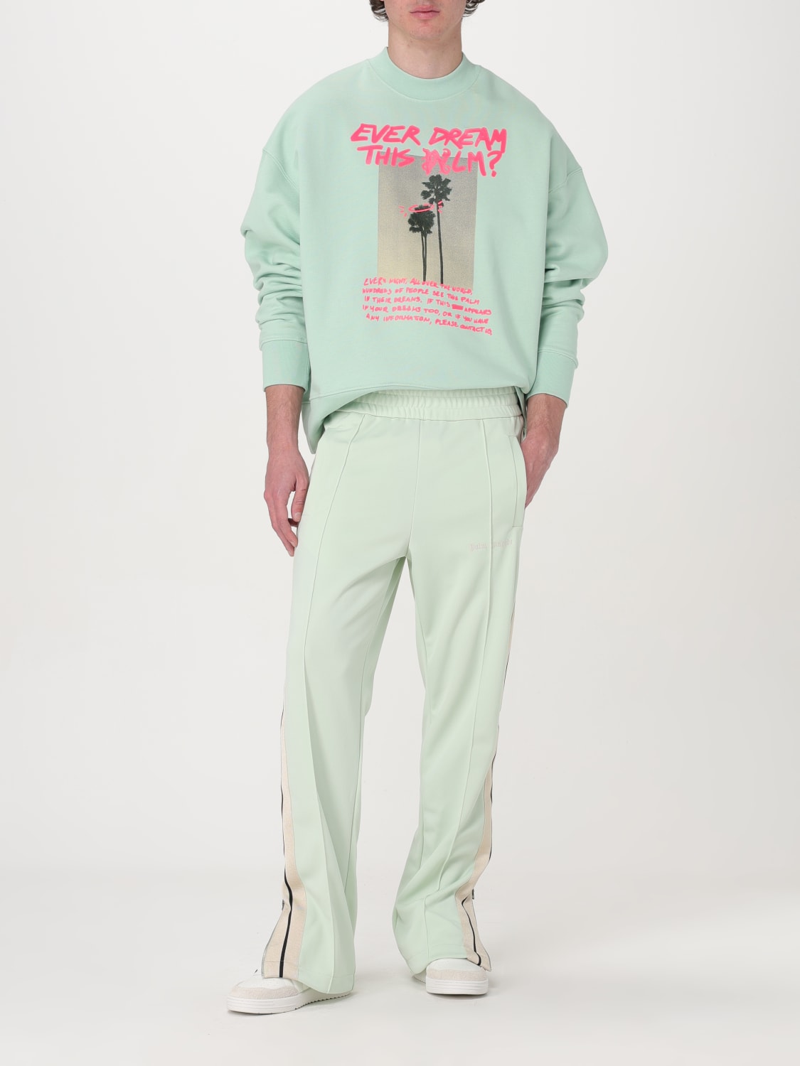 Palm Angels Outlet: Pants men - Mint | Palm Angels pants