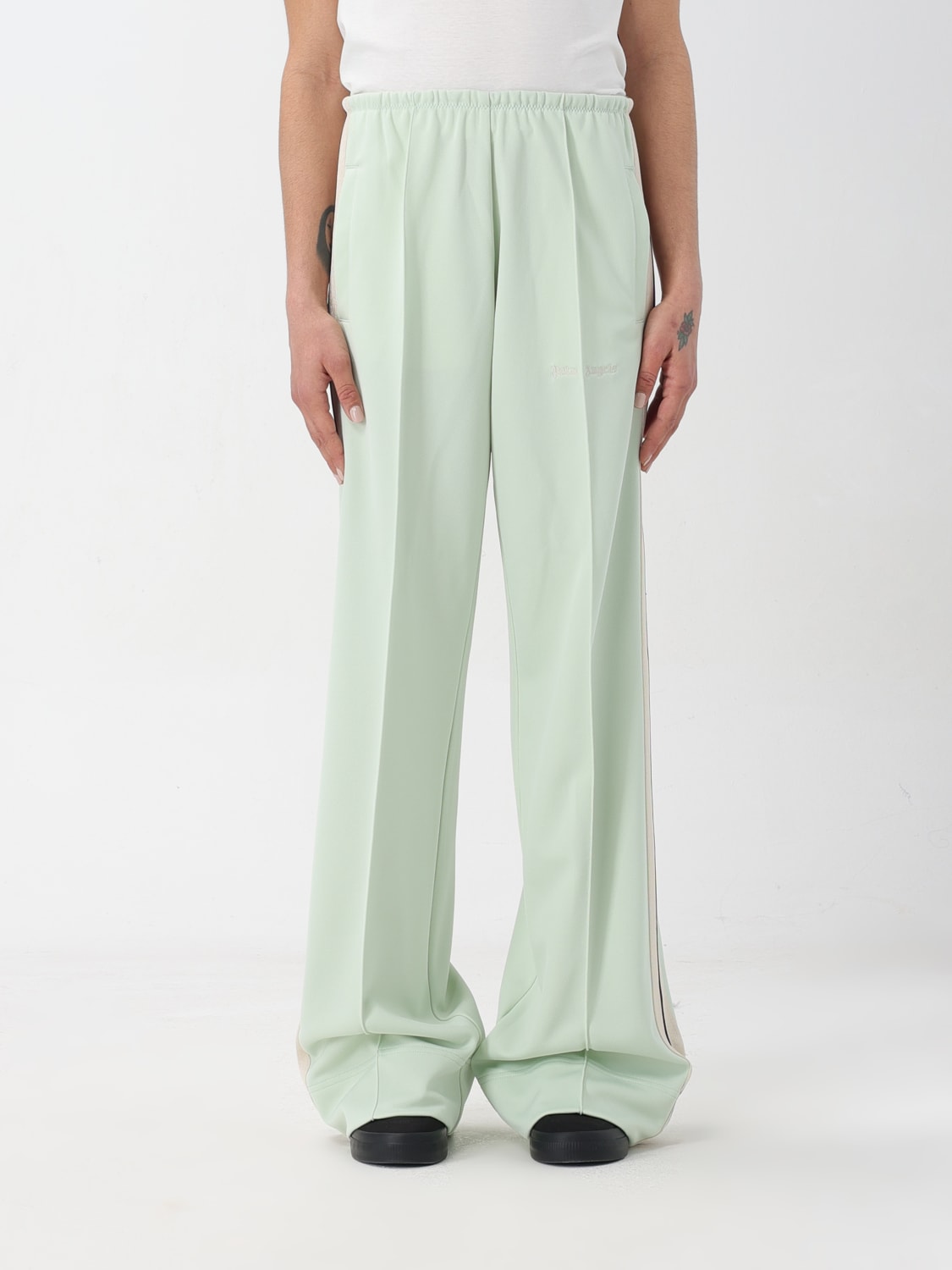 PALM ANGELS PANTALONE: Pantalone donna Palm Angels, Menta - Img 1