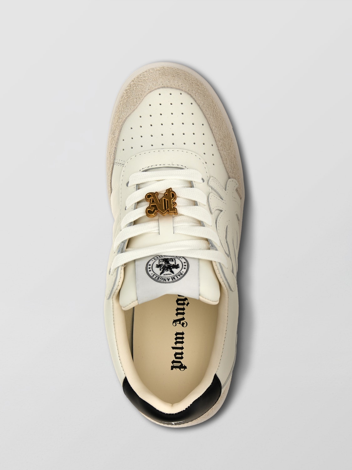 スニーカー PALM ANGELS Women Sneakers PWIA061S24LEA001 0100 WHITE PALM ANGELS: Sneakers woman - White 1 | Palm Angels sneakers