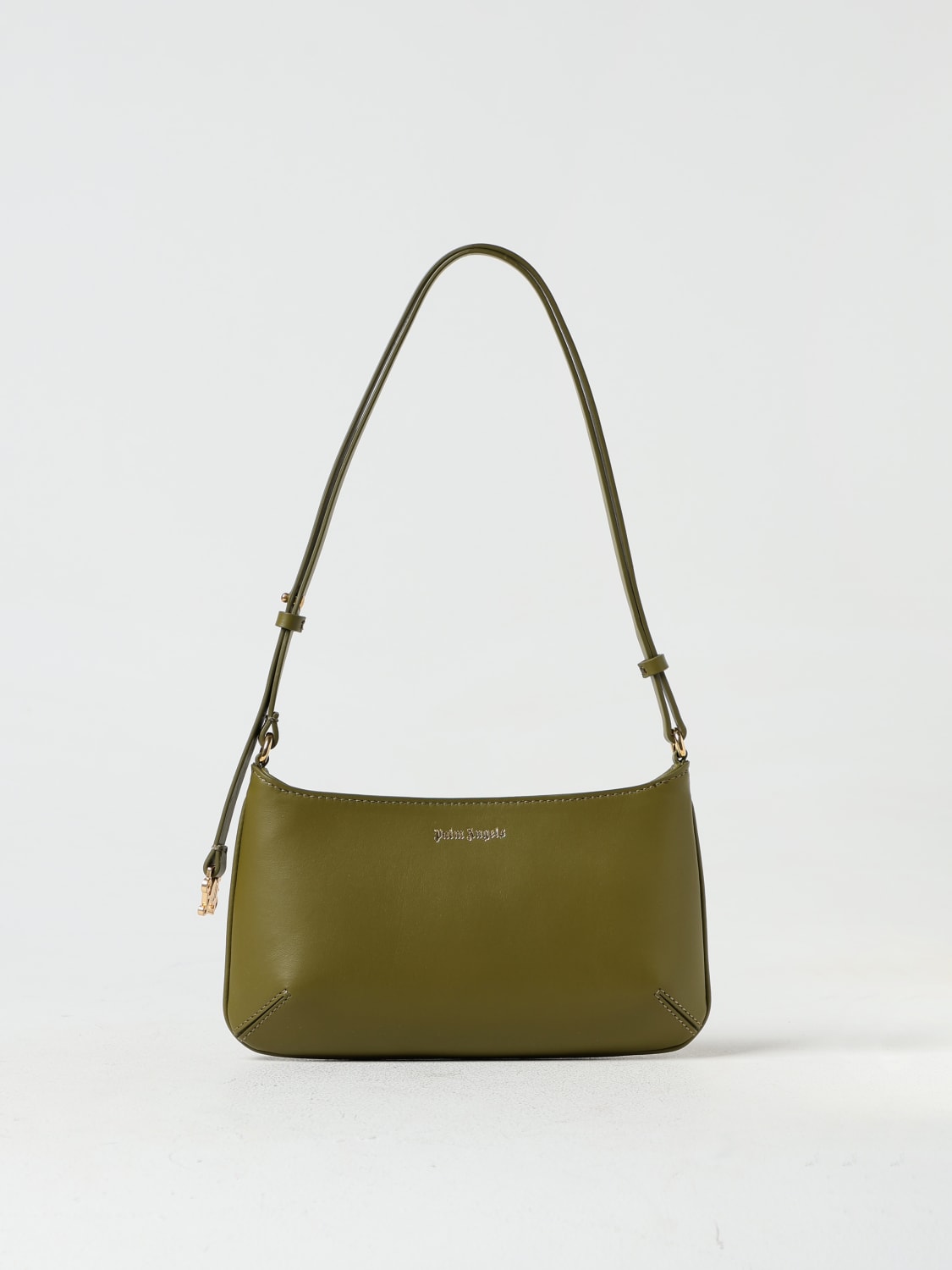 PALM ANGELS SHOULDER BAG: Shoulder bag woman Palm Angels, Olive - Img 1