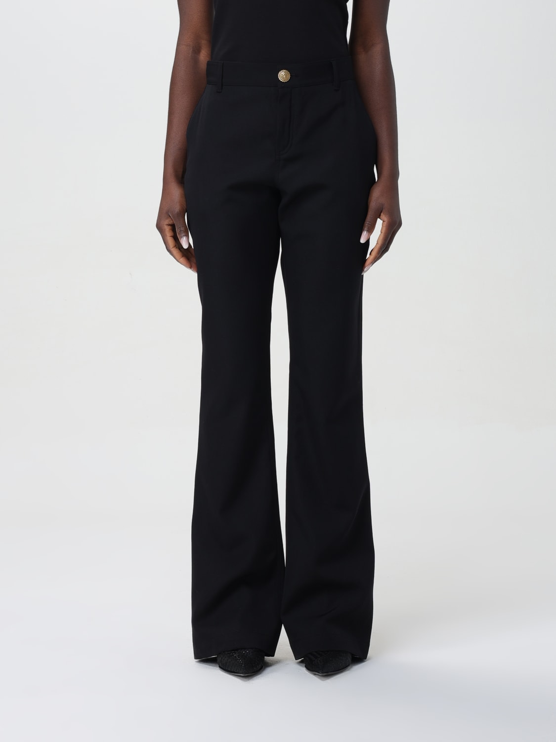 BALMAIN PANTS: Pants woman Balmain, Black - Img 1