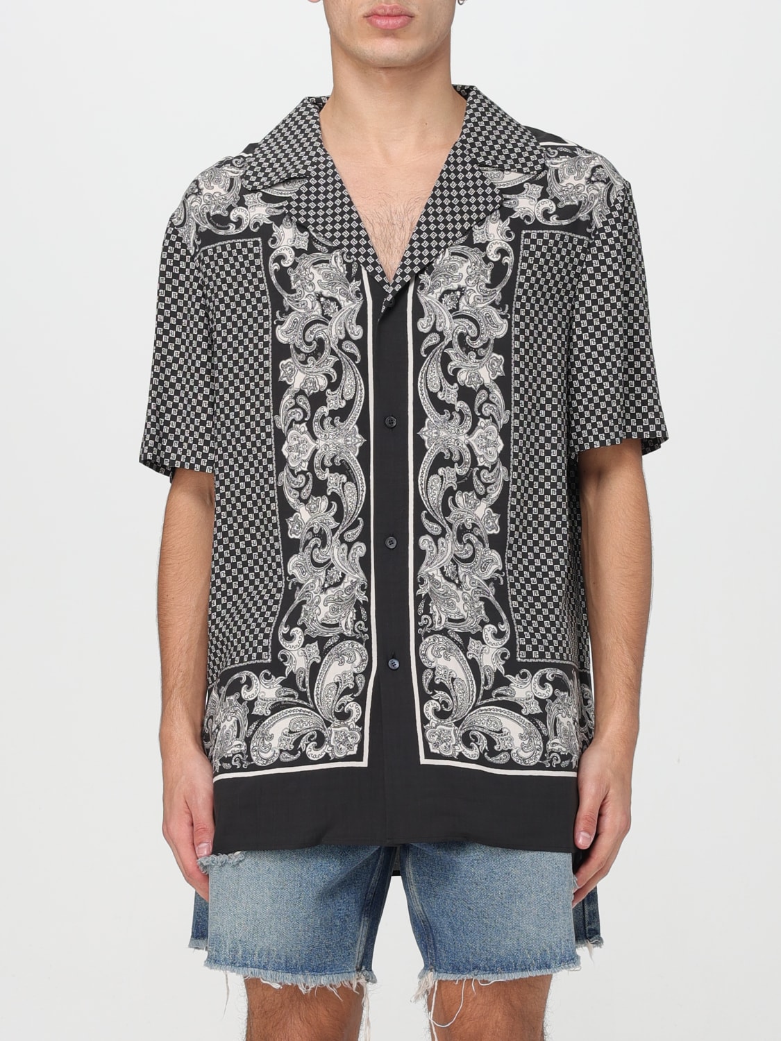 BALMAIN SHIRT: Shirt men Balmain, Black - Img 1