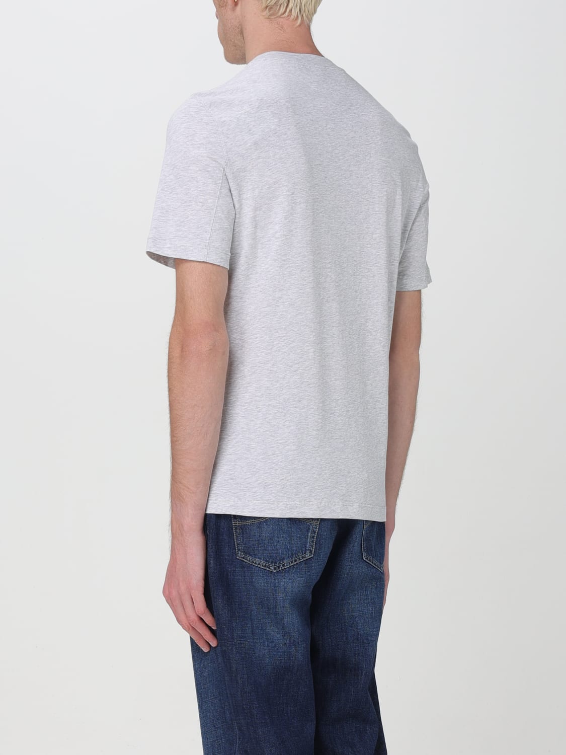 BRUNELLO CUCINELLI T-SHIRT: T-shirt men Brunello Cucinelli, Grey - Img 3