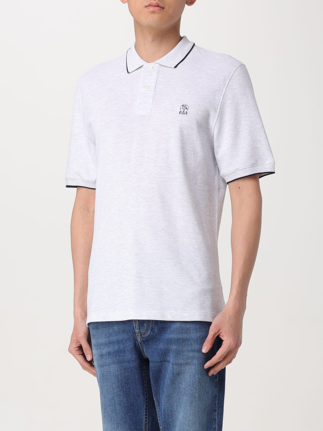 Tシャツ・カットソー BRUNELLO CUCINELLI SS25 Polo shirts (MD8213966 CW770) Brunello Cucinelli Polo Shirt | italist