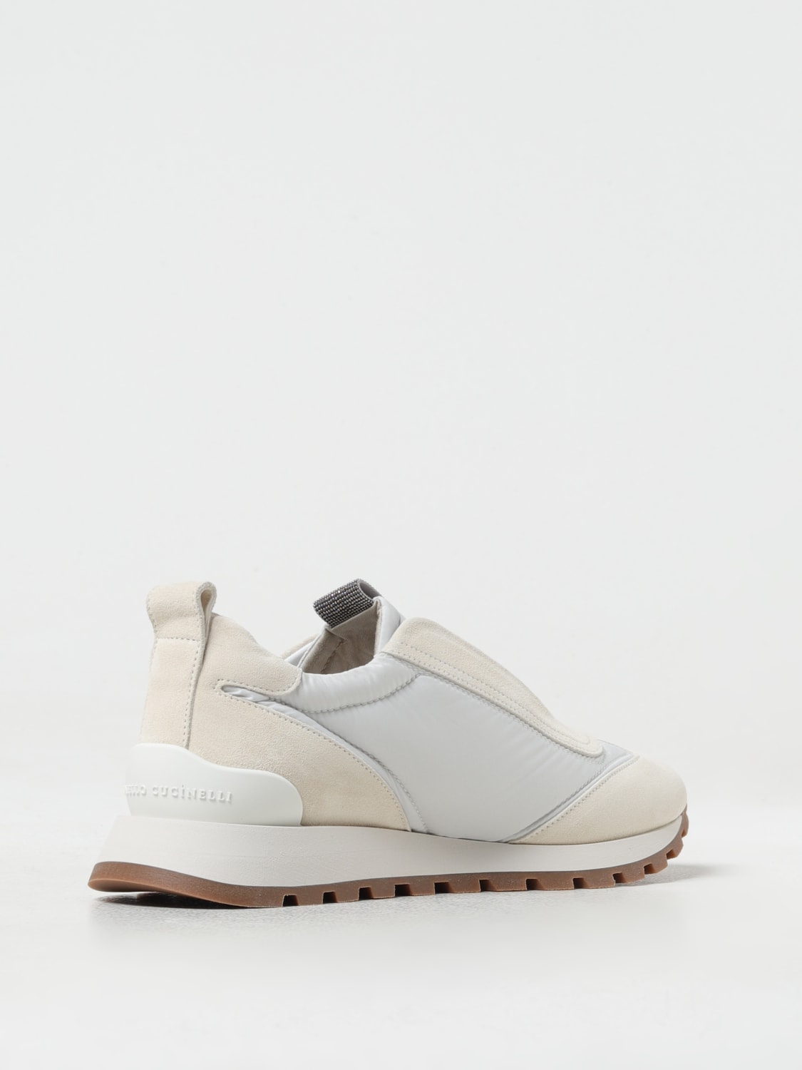 BRUNELLO CUCINELLI: Sneakers woman - White | Brunello Cucinelli ...