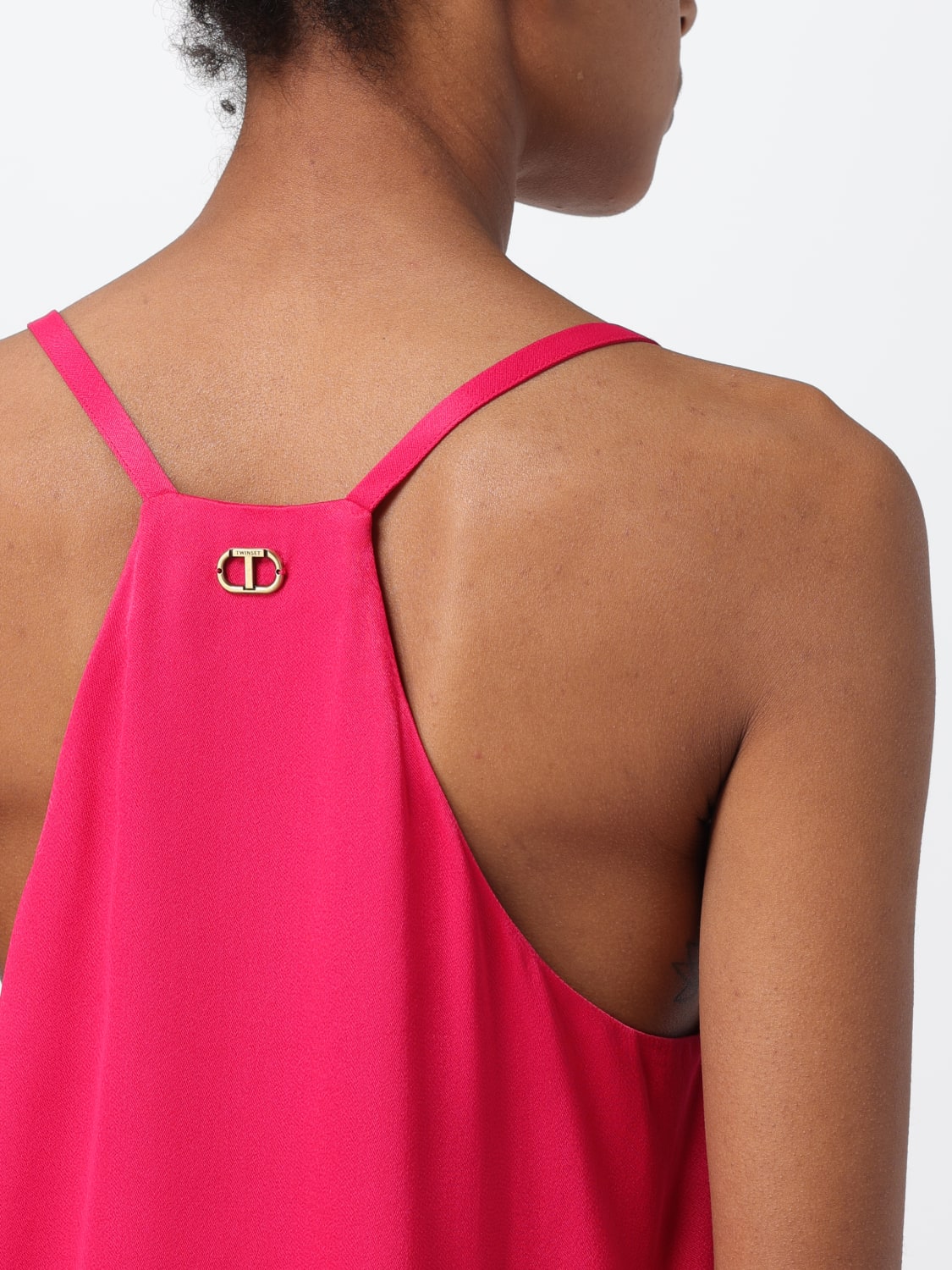 TWINSET TOP: Top damen Twinset, Fuchsia - Img 3