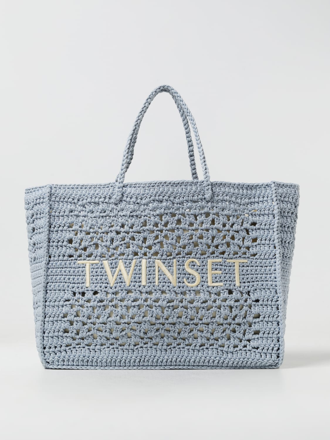 TWINSET トートバッグ: ショルダーバッグ レディース Twinset, アジュール - Img 1