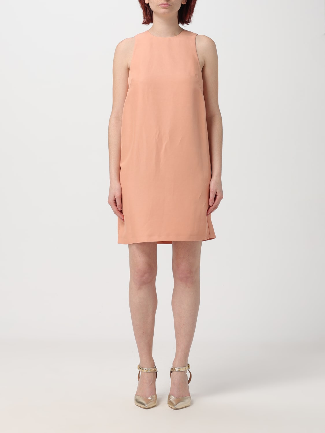 TWINSET DRESS: Dress woman Twinset, Coral - Img 1