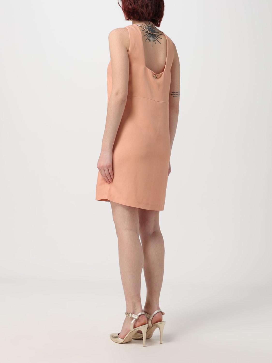 TWINSET DRESS: Dress woman Twinset, Coral - Img 2