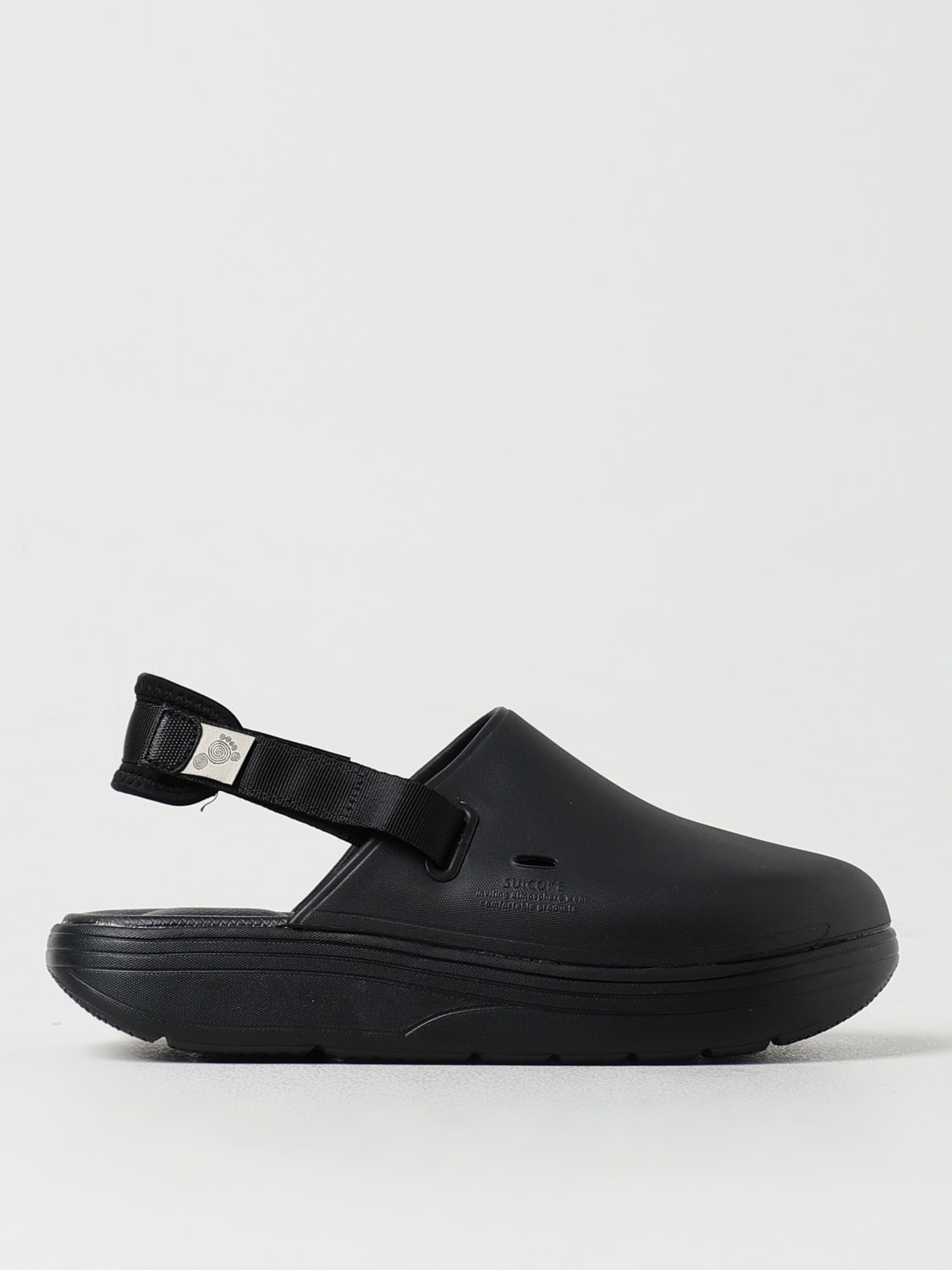 SUICOKE FLAT SHOES: Shoes woman Suicoke, Black - Img 1