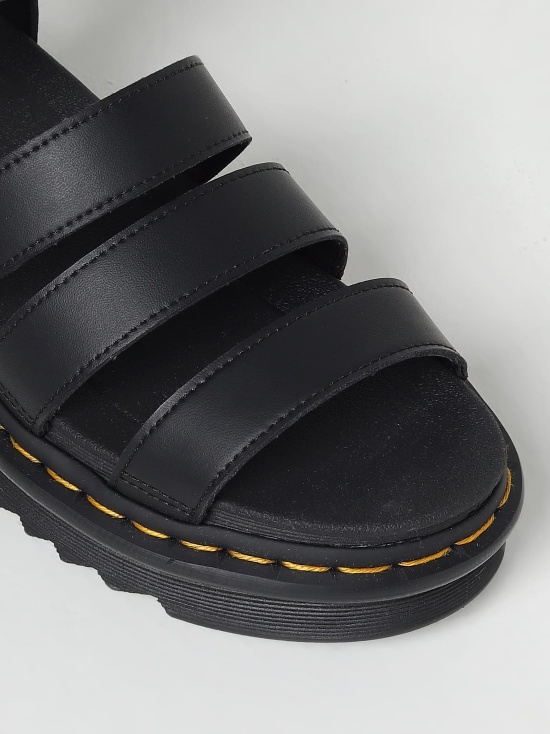 DR. MARTENS FLAT SANDALS: Shoes woman Dr. Martens, Black - Img 4