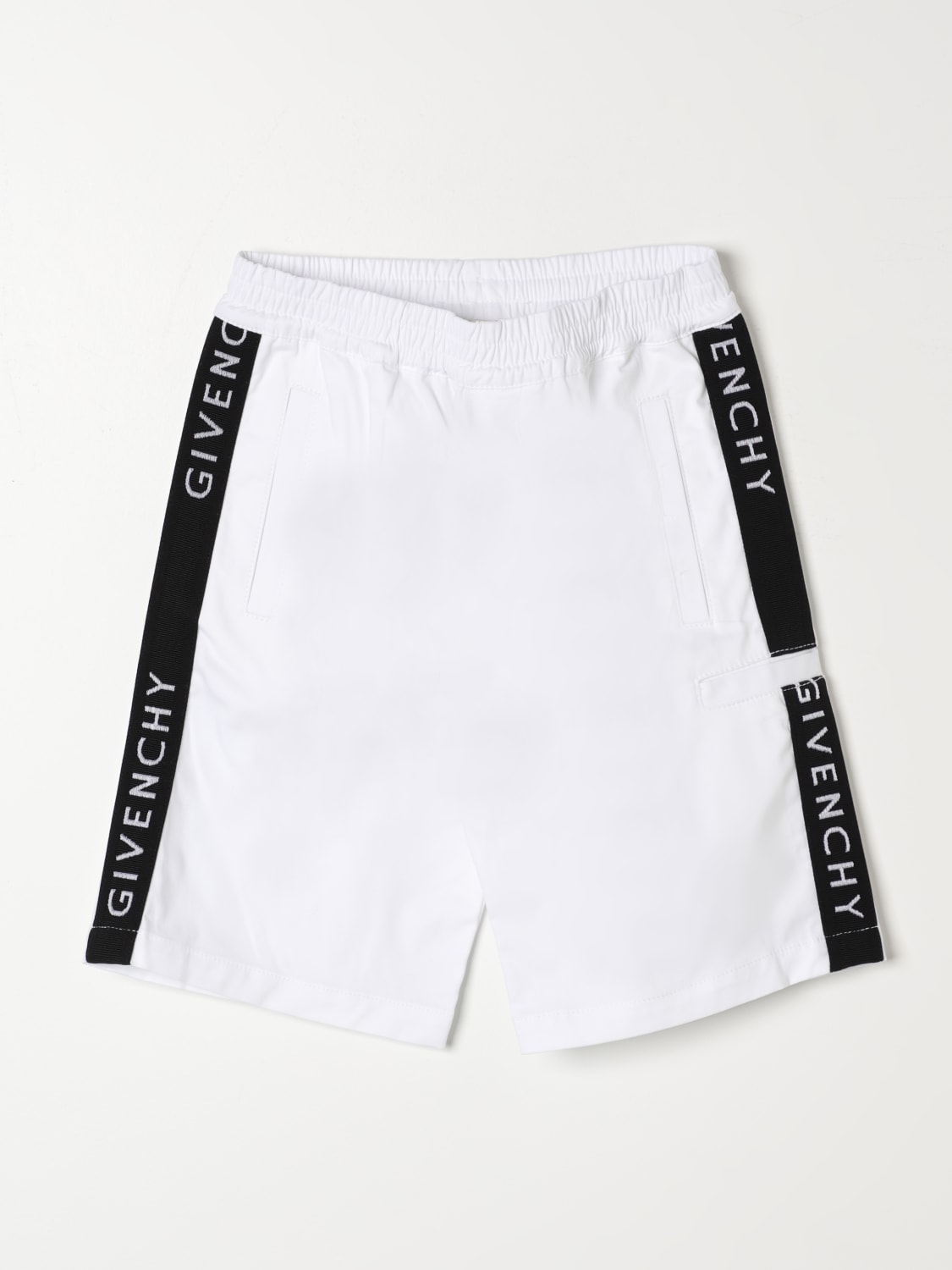 GIVENCHY SHORTS: Shorts kids Givenchy, White - Img 1