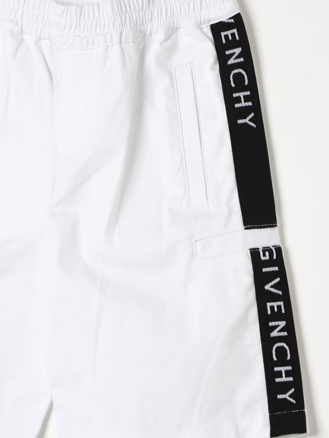 GIVENCHY SHORTS: Shorts kids Givenchy, White - Img 3