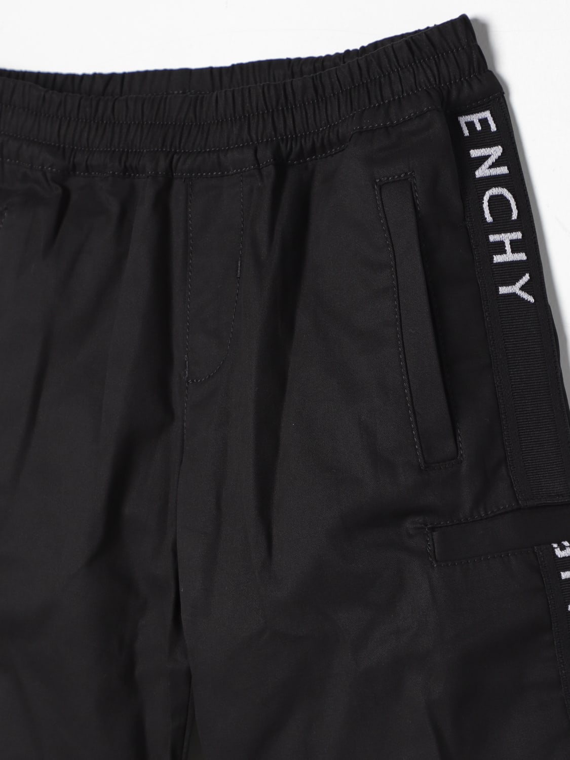 GIVENCHY ショートパンツ: ショートパンツ ボーイ Givenchy, ブラック - Img 3