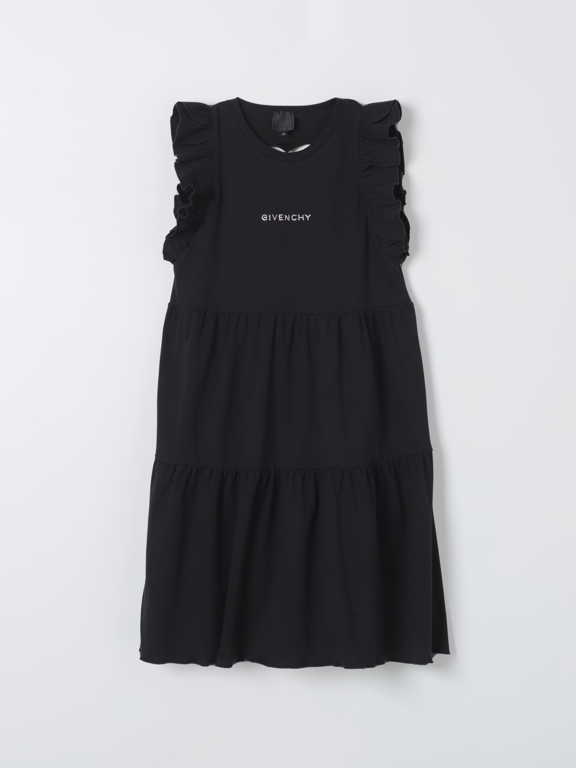 GIVENCHY DRESS: Dress kids Givenchy, Black - Img 1