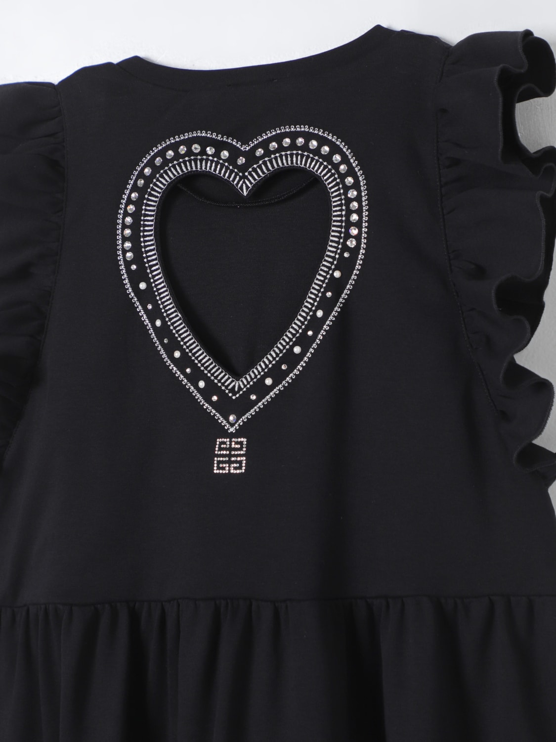 GIVENCHY ROBE: Robe enfant Givenchy, Noir - Img 3