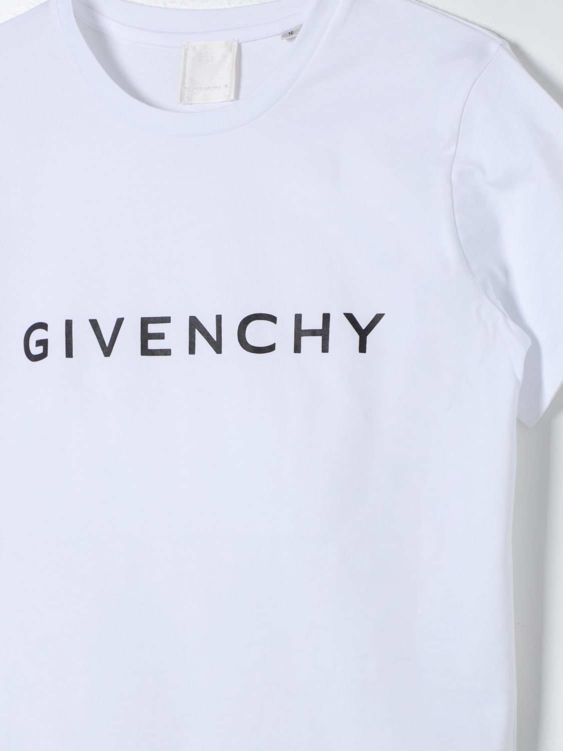 GIVENCHY：Tシャツ ボーイ - ホワイト | GIGLIO.COMオンラインの ...