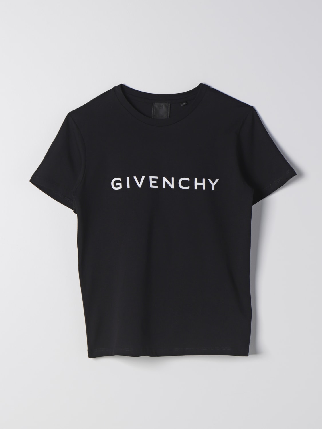 GIVENCHY：Tシャツ ボーイ - ブラック | GIGLIO.COMオンラインのGivenchy Tシャツ H30074