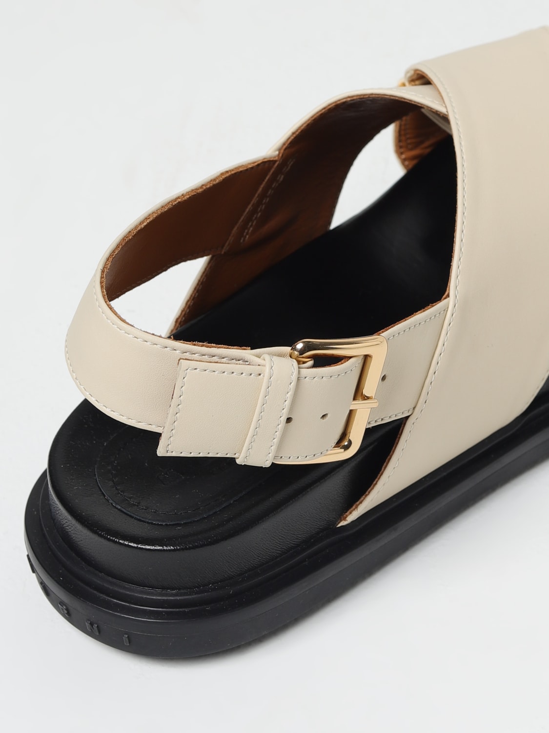 MARNI HEELED SANDAL: Shoes woman Marni, White - Img 4