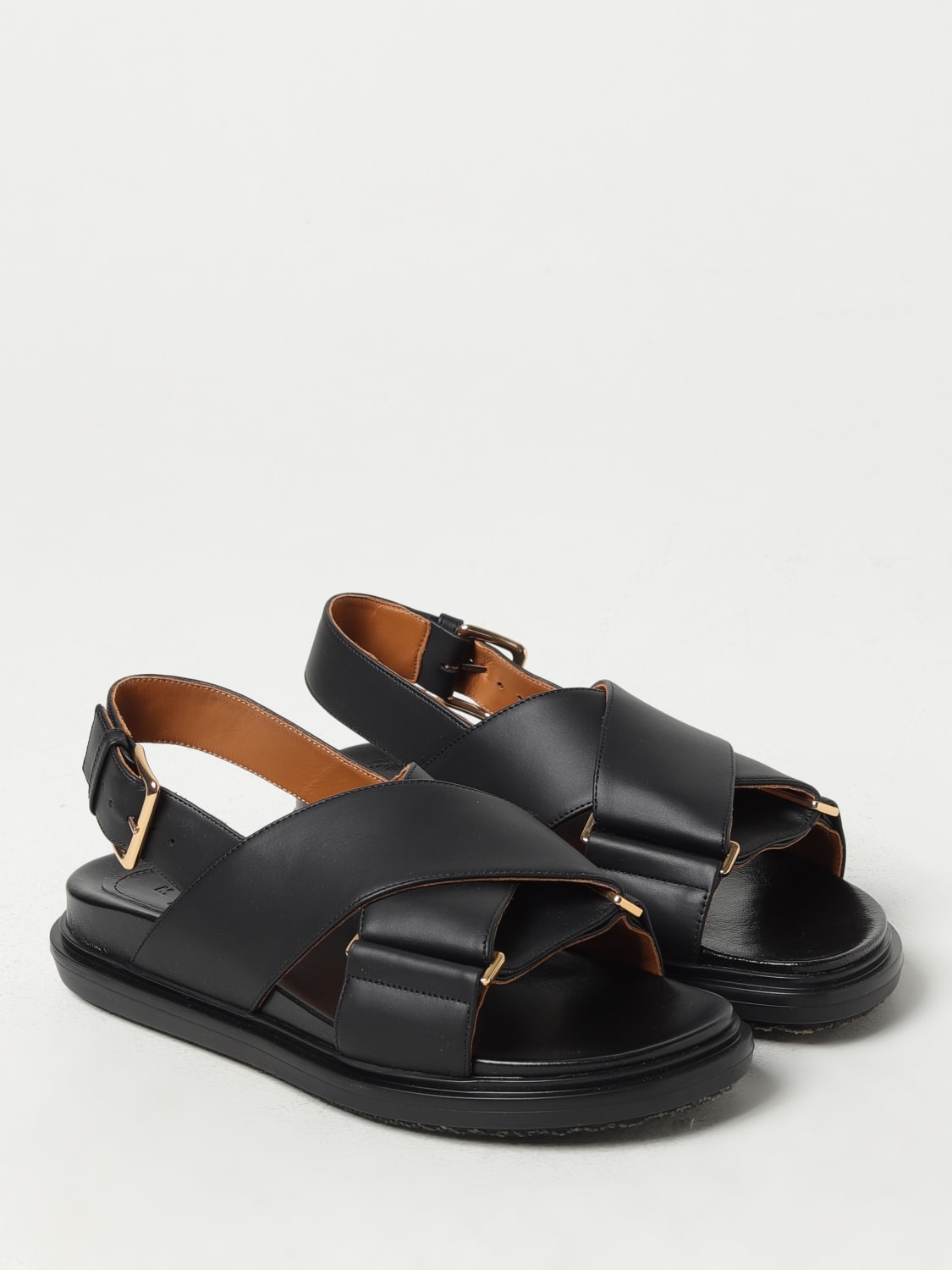 MARNI HEELED SANDAL: Shoes woman Marni, Black - Img 2