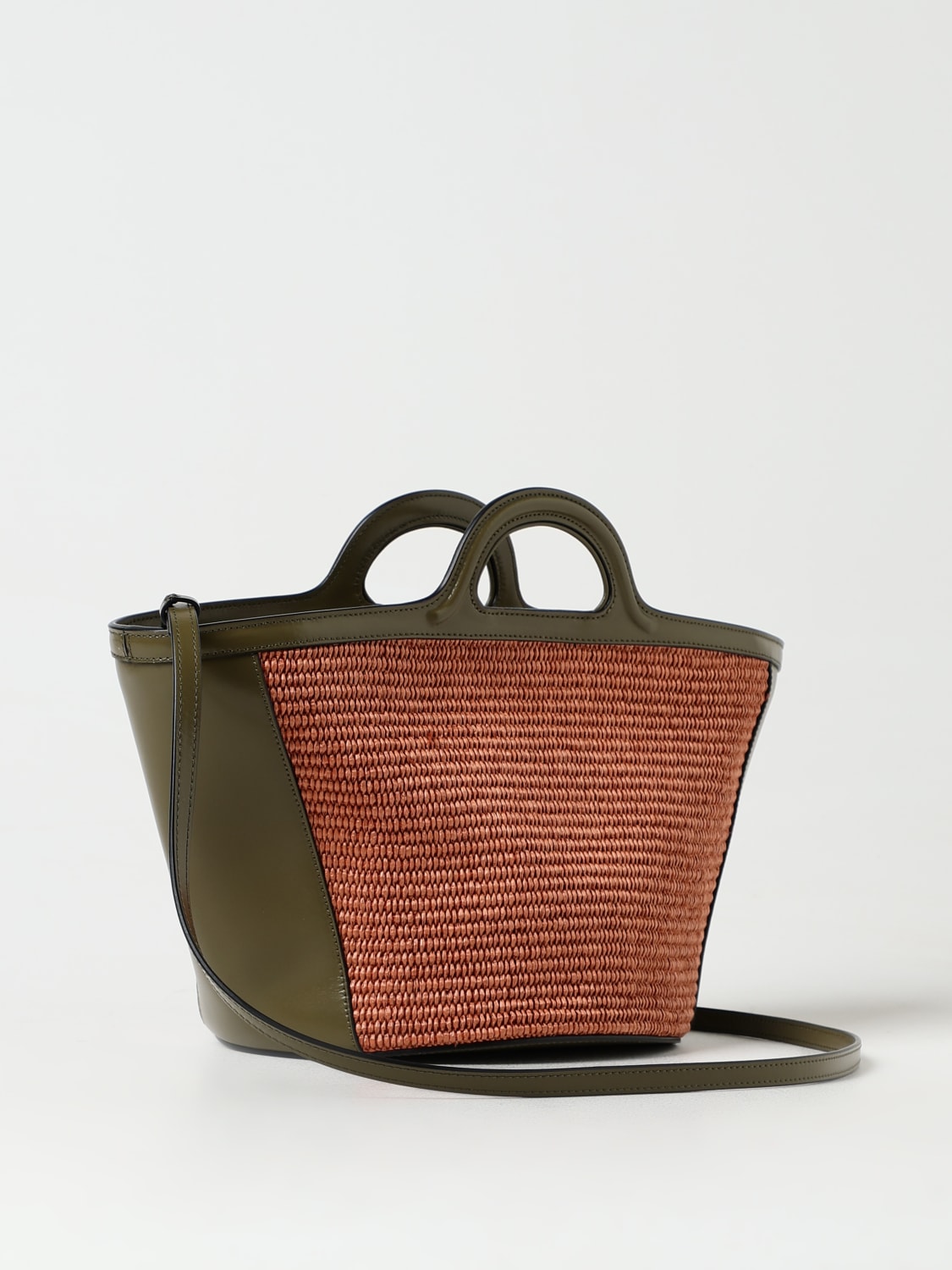 MARNI HANDBAG: Shoulder bag woman Marni, Brick Red - Img 3