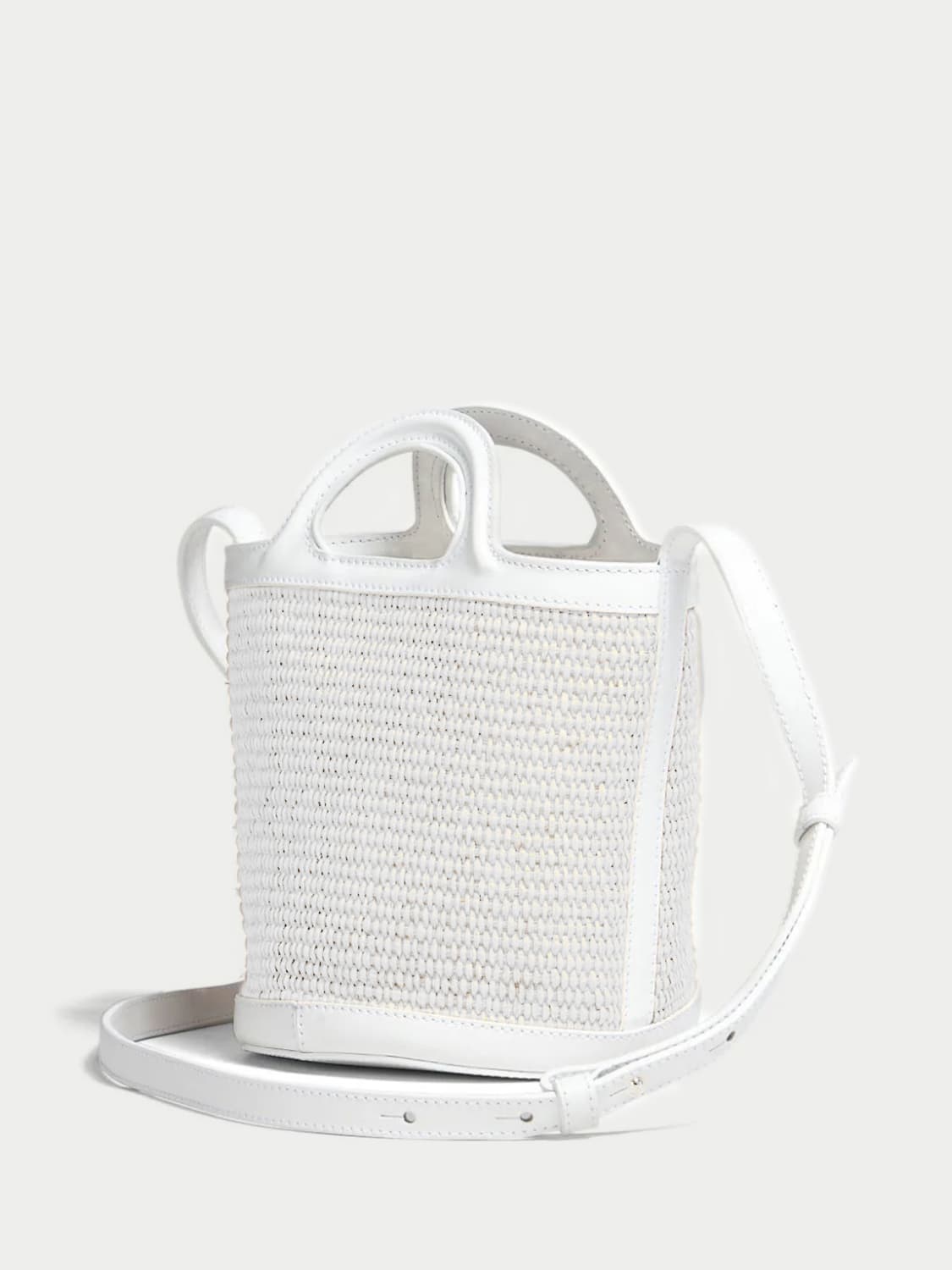 MARNI MINI BAG: Shoulder bag woman Marni, White - Img 2