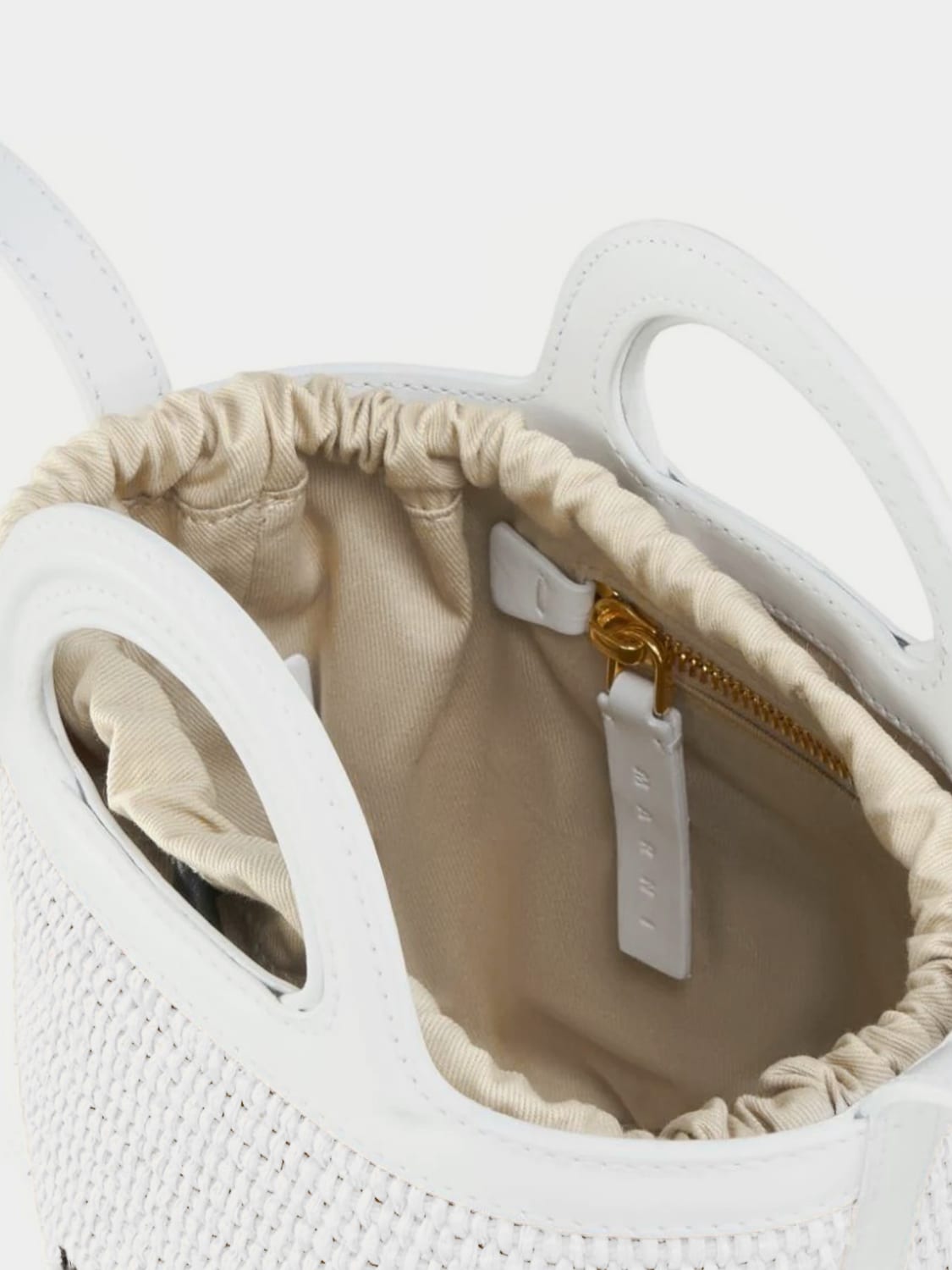 MARNI MINI BAG: Shoulder bag woman Marni, White - Img 3