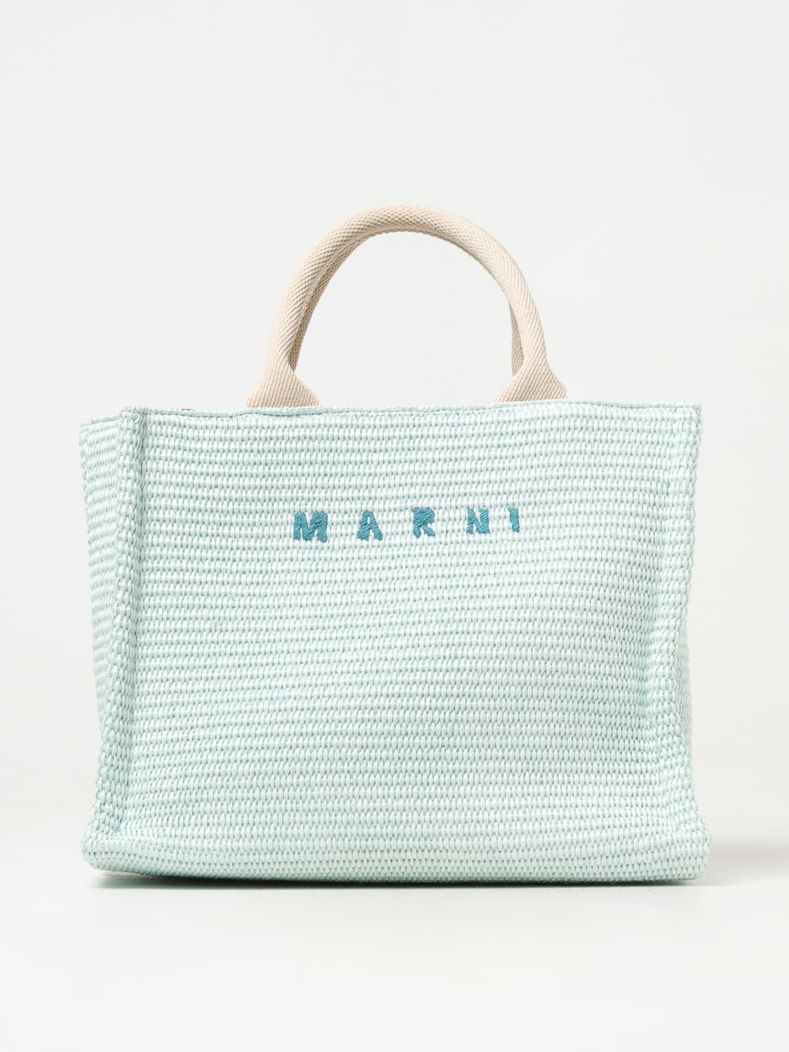 MARNI SAC À MAIN: Sac porté épaule femme Marni, Bleu - Img 1