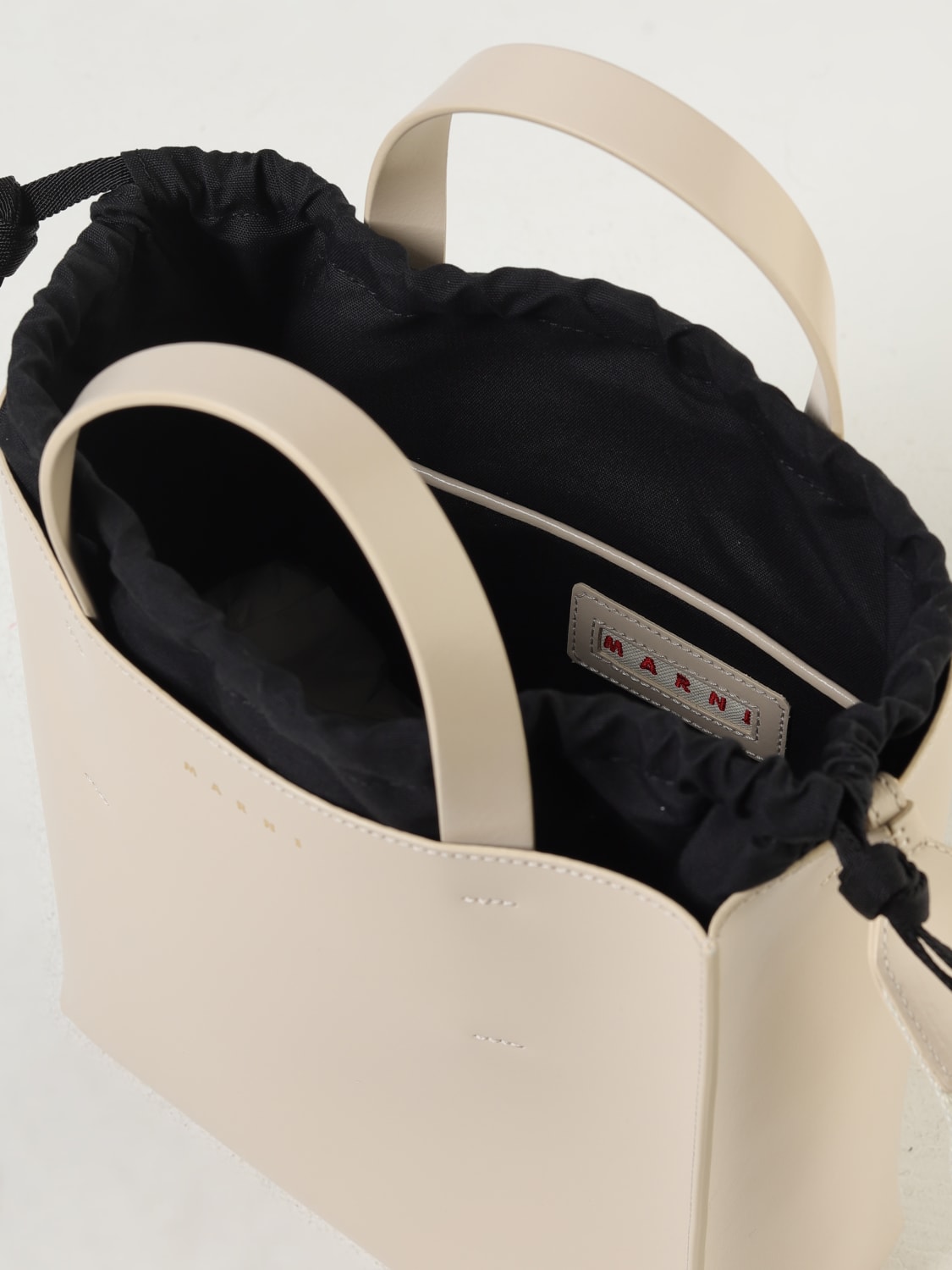 ハンドバッグ MARNI Woman Handbag Leather SHMPV01TU0LV639 00M66 Museo small bag in cream leather | Marni