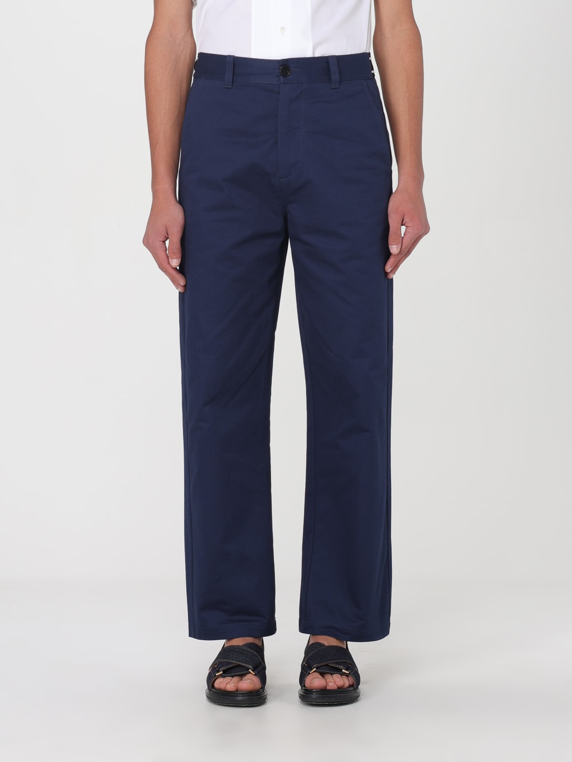 MARNI PANTALÓN: Pantalón hombre Marni, Azul Oscuro - Img 1