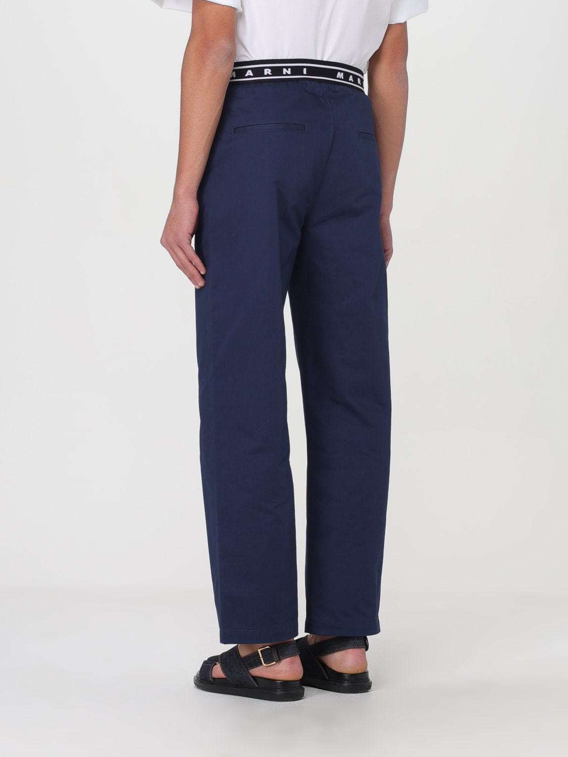 MARNI PANTALÓN: Pantalón hombre Marni, Azul Oscuro - Img 3