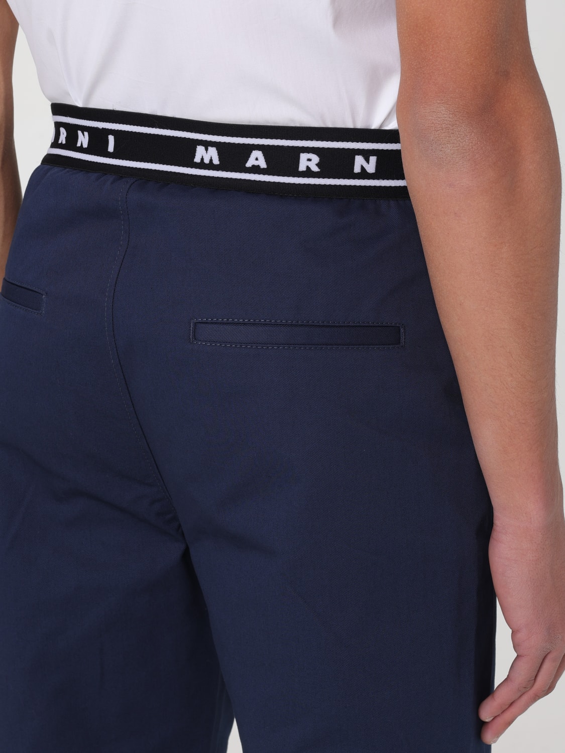 MARNI PANTALÓN: Pantalón hombre Marni, Azul Oscuro - Img 5