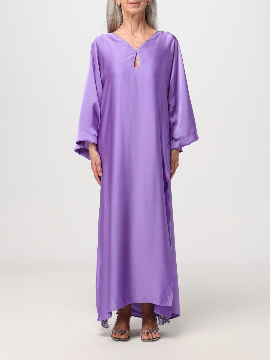 SIMONA CORSELLINI Vestido mujer Violeta Vestido Simona Corsellini AB007 en linea en GIGLIO.COM