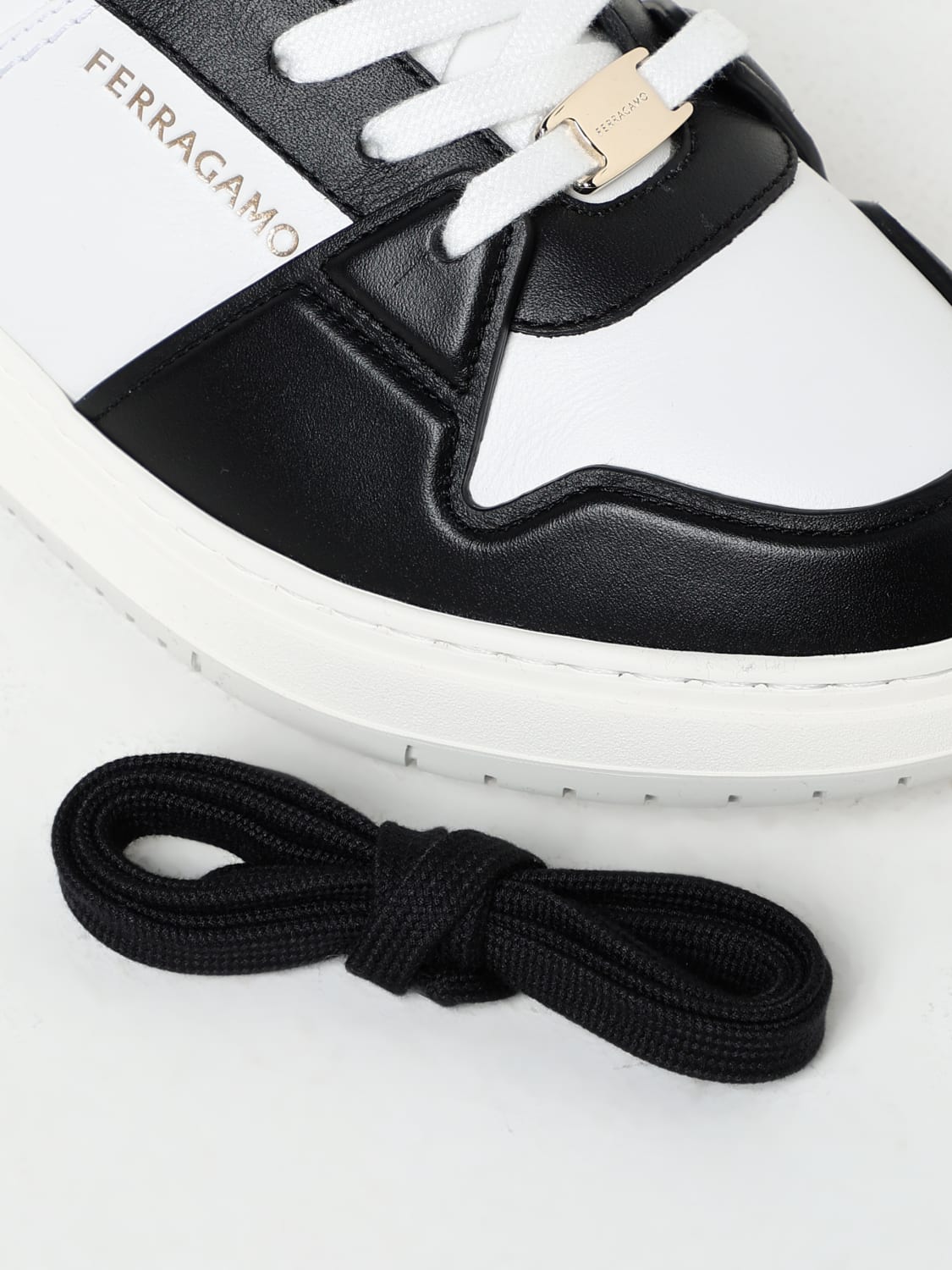 FERRAGAMO SNEAKERS: Sneakers men Ferragamo, White - Img 4