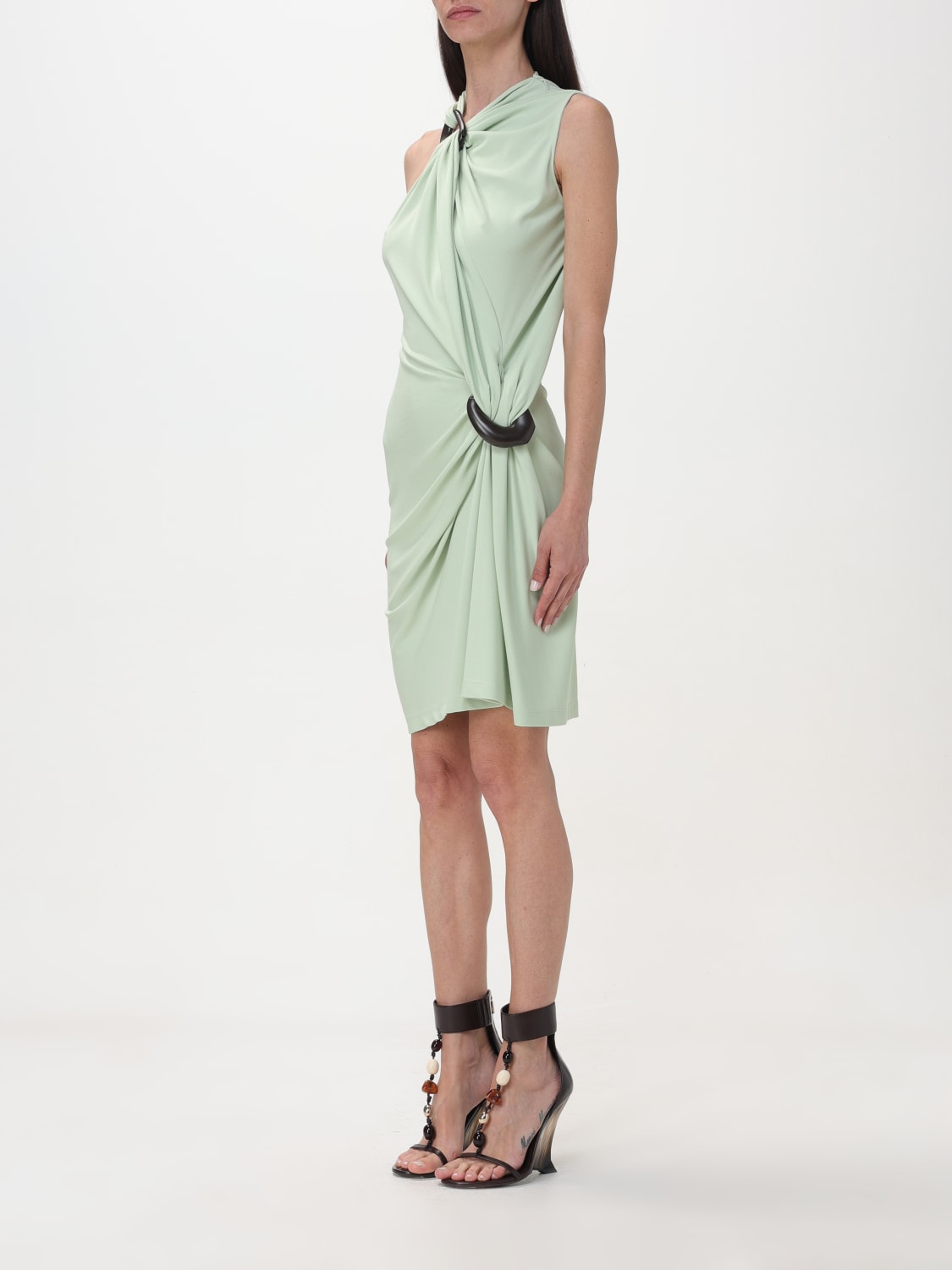 FERRAGAMO DRESS: Dress woman Ferragamo, Green - Img 3