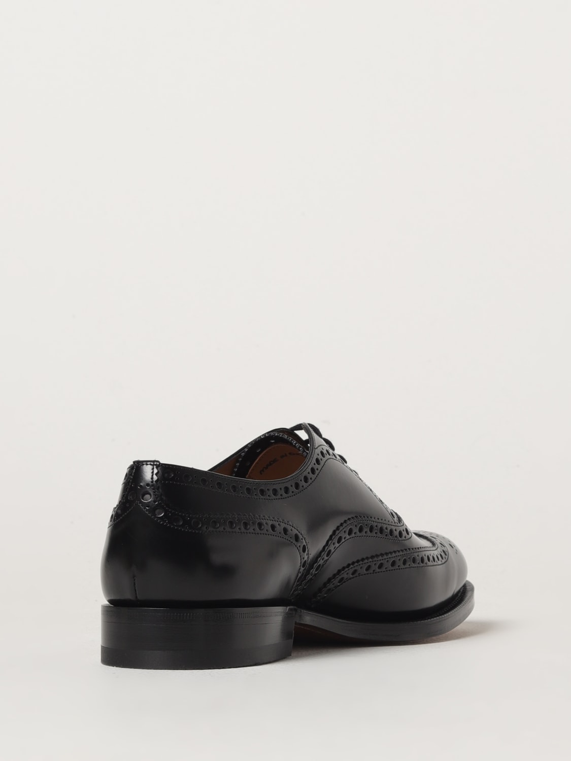 Church's derby shoes in leather with brogue pattern