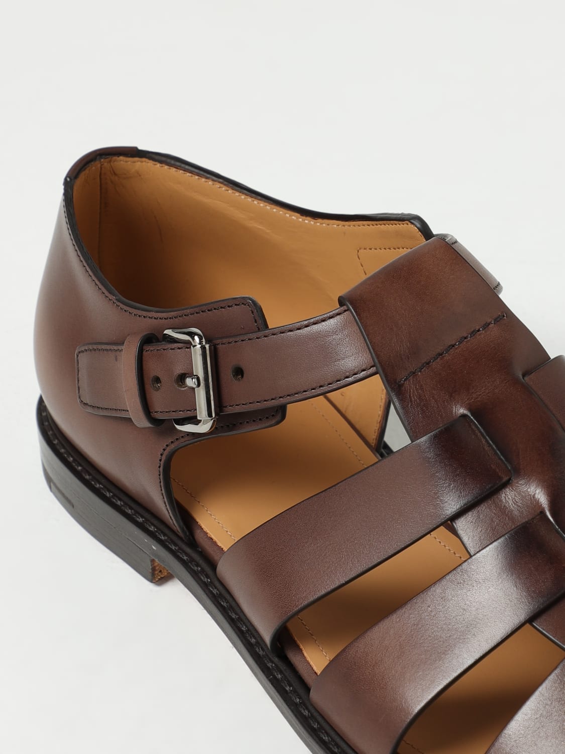 CHURCH'S SANDALEN: Schuhe herren Church's, Braun - Img 4