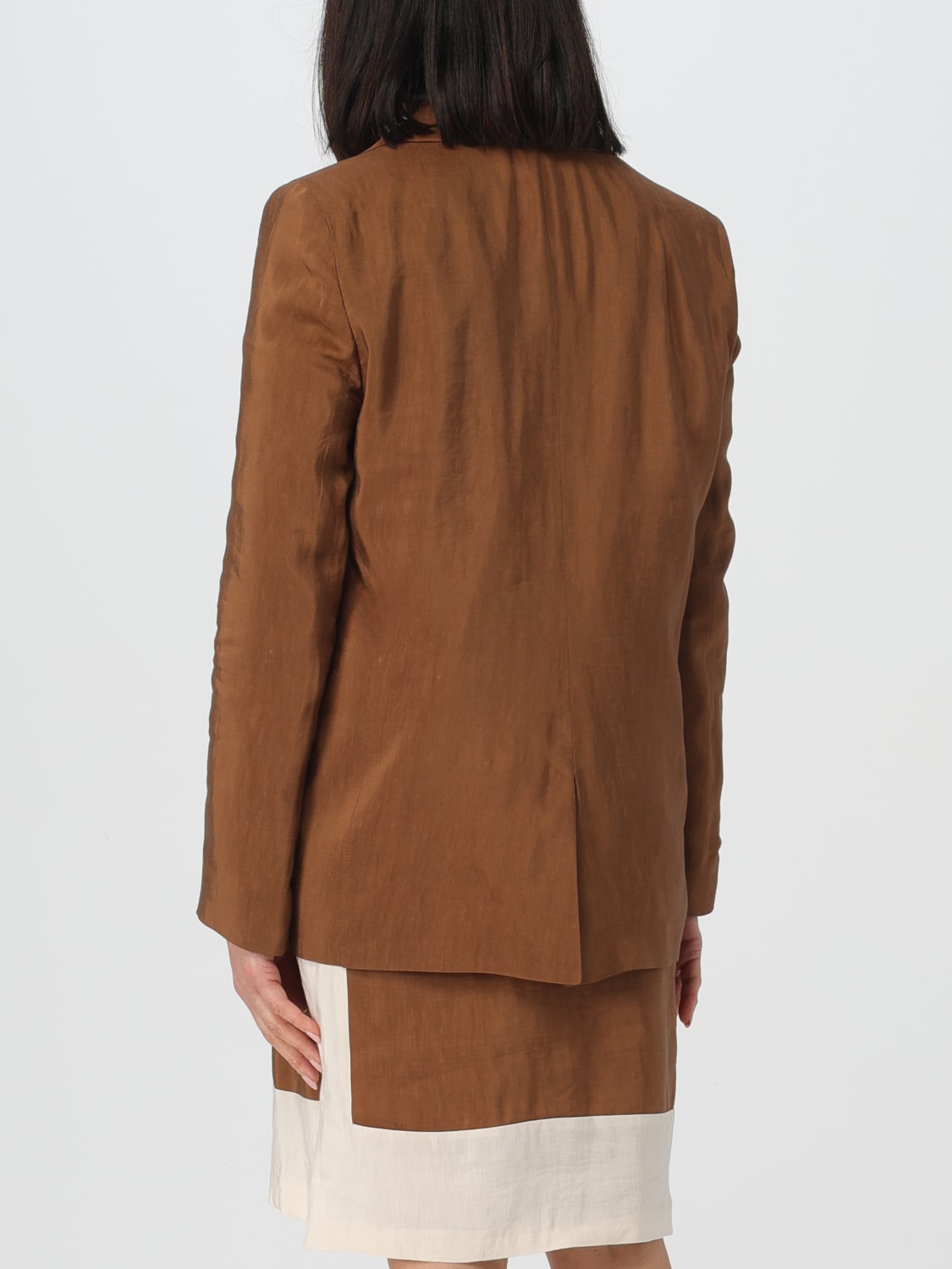 HANITA BLAZER: Blazer woman Hanita, Brown - Img 2